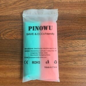 Two-Pack of Pinowu Silicone Case For Fire TV Stick 4K Mint/Pink